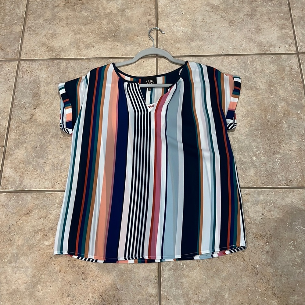 NWT striped blouse